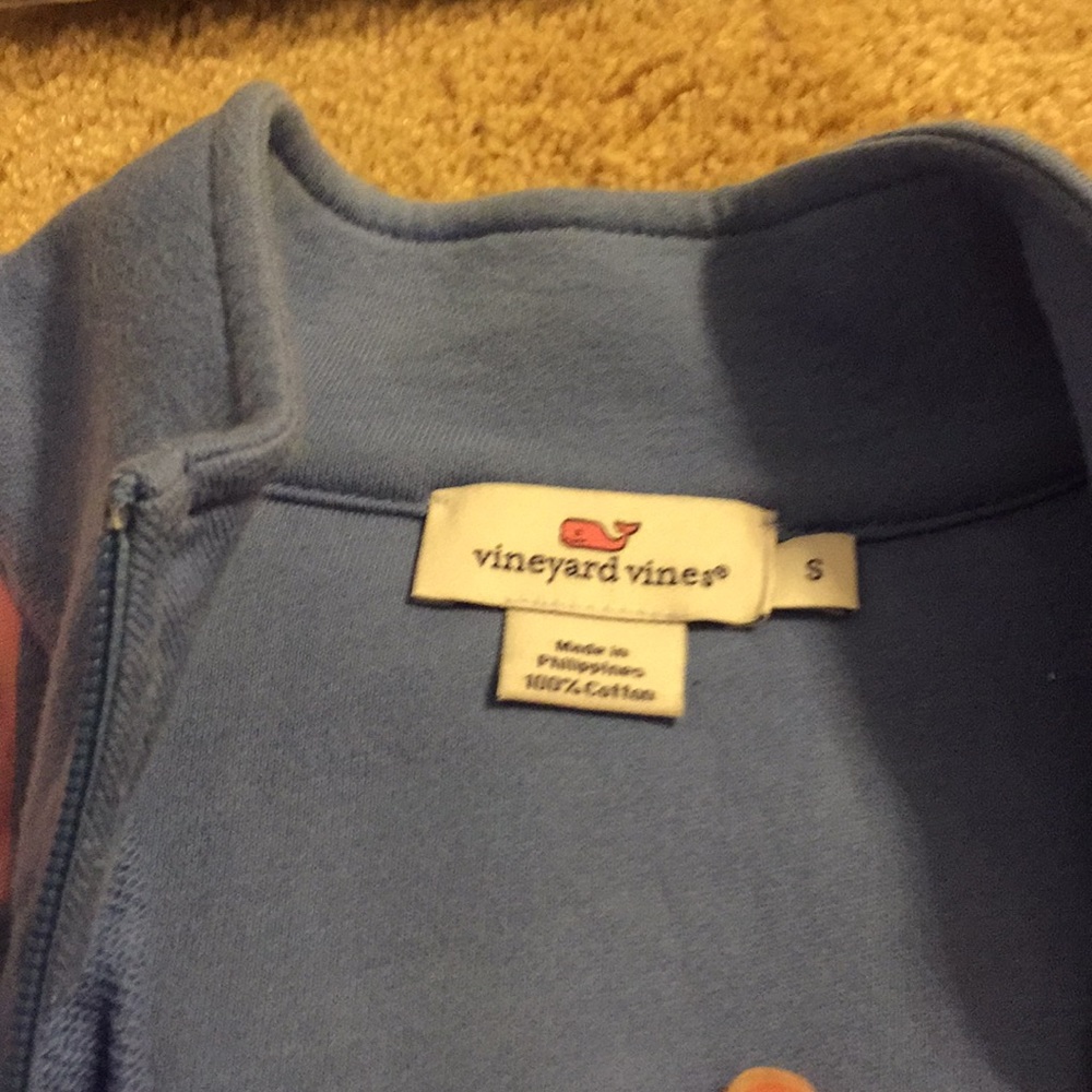 Vineyard Vines sz S shep 1/4 zip
